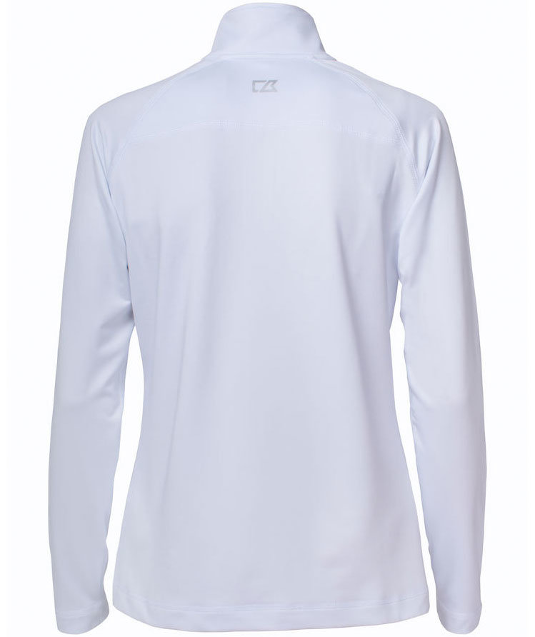 Cutter & Buck Coos Bay halfzip cardigan, White, large image number 2