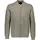 Bison strikcardigan, Stone Mel, Stone Mel, swatch