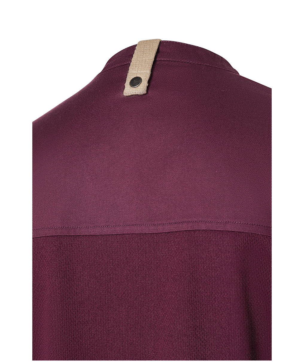 Karlowsky Green-Generation kort&auml;rmad kockjacka dam, Aubergine, large image number 5