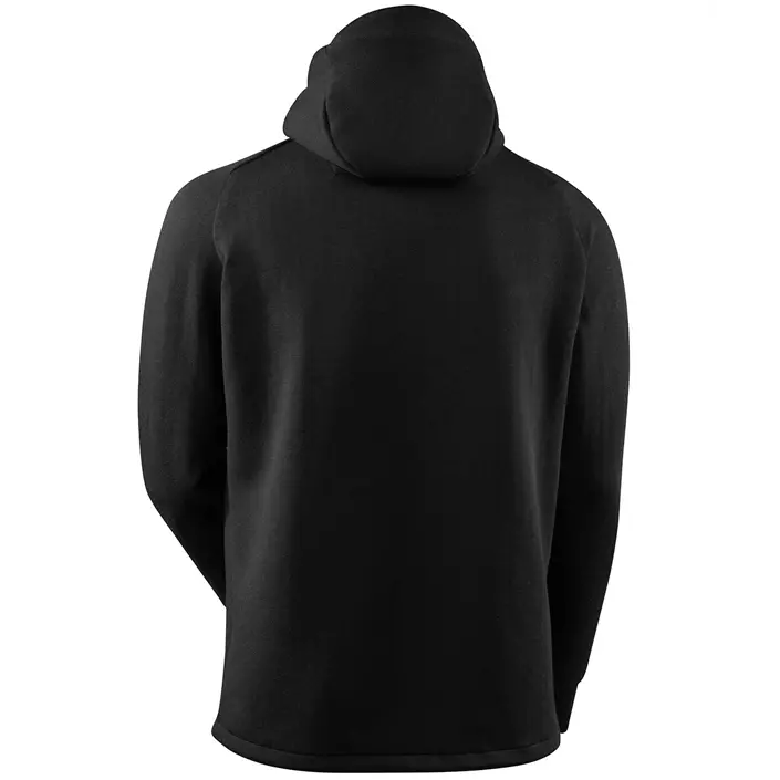 Mascot Advanced hooded sweater with zip, Black, large image number 2
