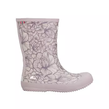 Viking Indie Print rubber boots for kids, Dusty Pink/Cream