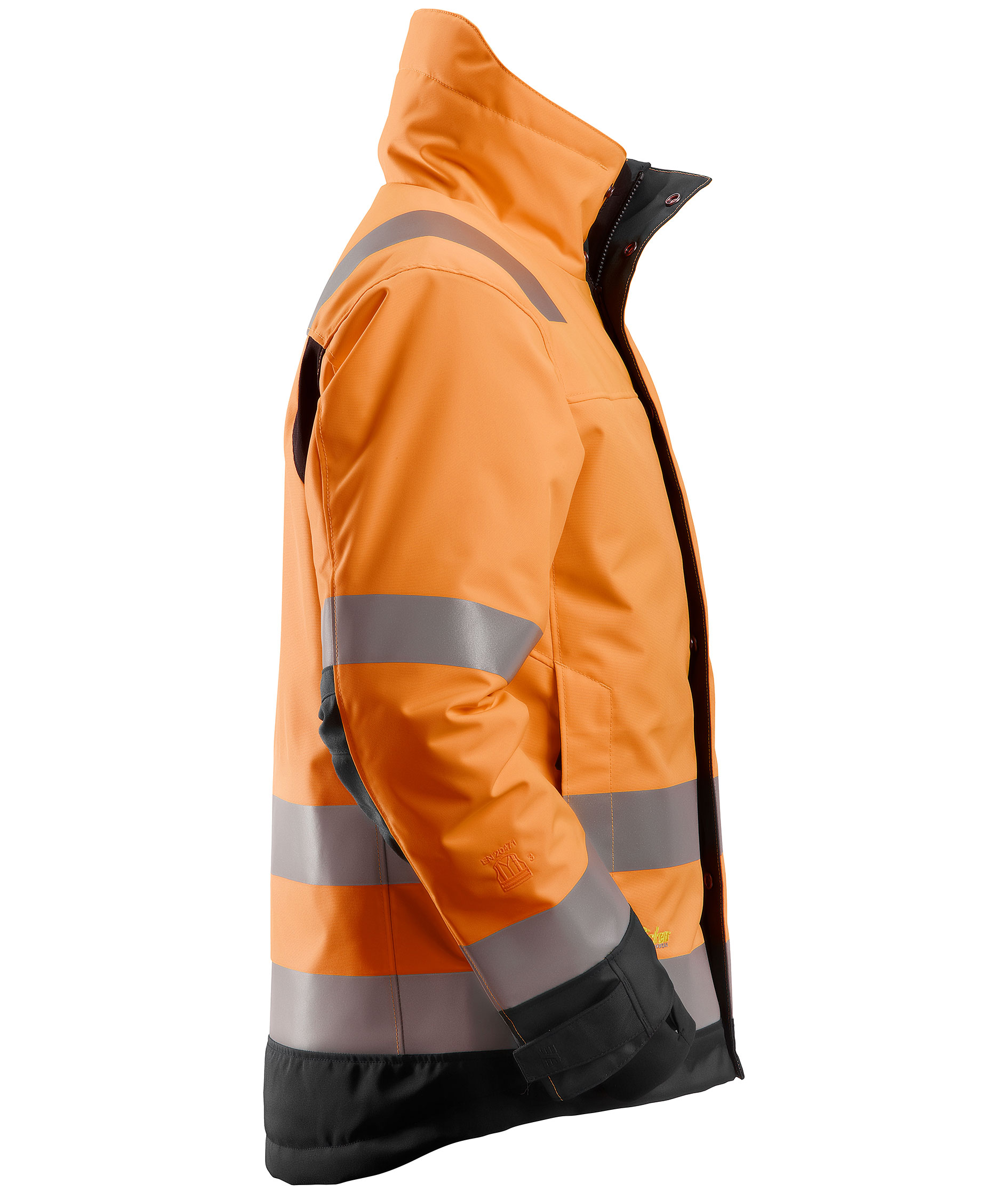 Snickers AllroundWork 37.5&reg; winter jacket 1130, Hi-Vis Orange/Black, large image number 2