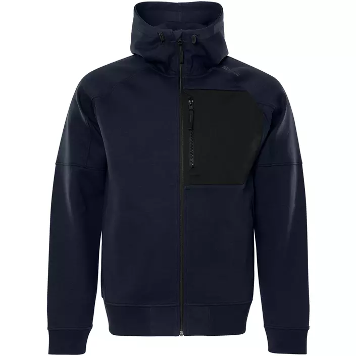 Fristads sweat jacket 7831 GKI, Dark Marine Blue, large image number 0