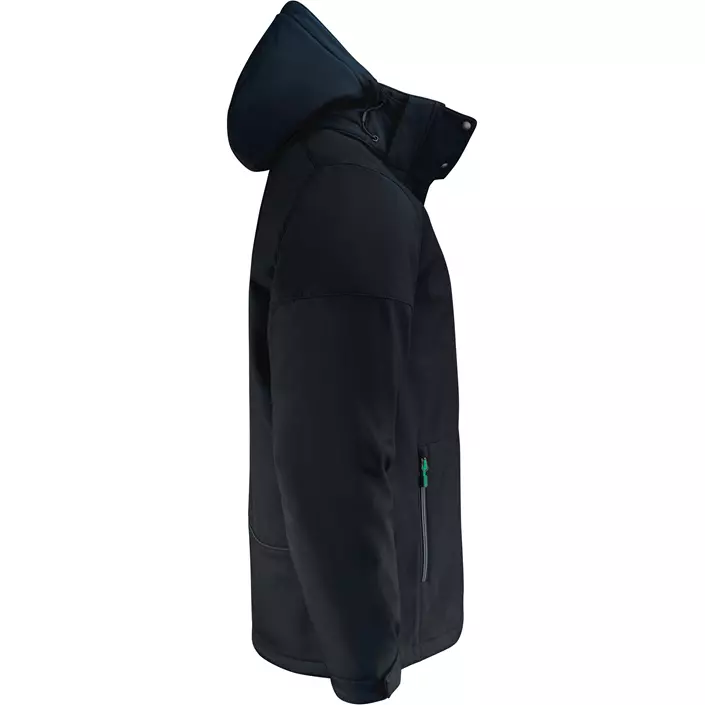 Printer Overlanding softshelljakke, Black, large image number 2