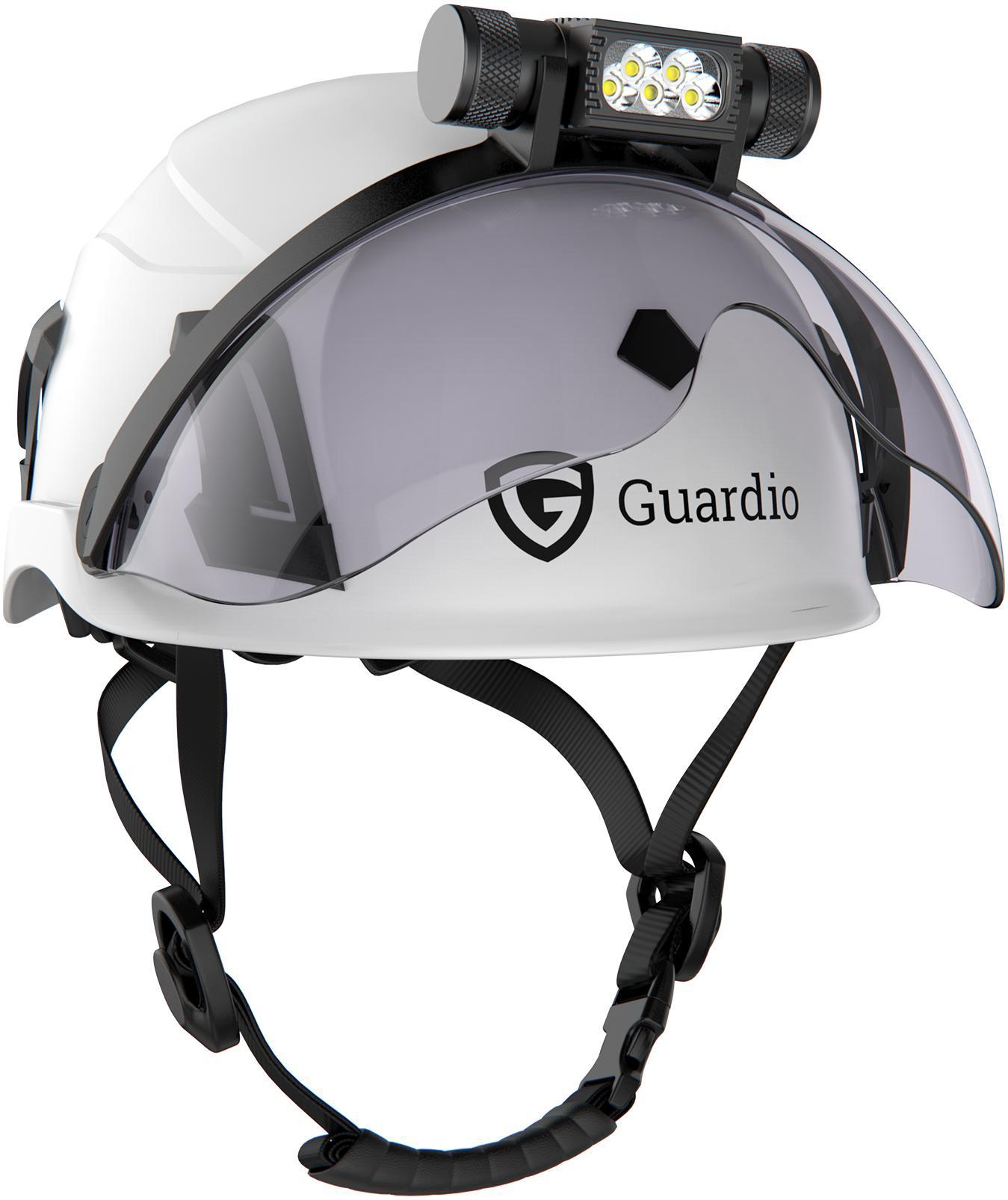 Guardio VisorFlex-lampe til sikkerhedshjelm