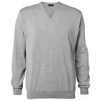 CC55 Copenhagen strikket genser med merinoull, Light Grey Melange