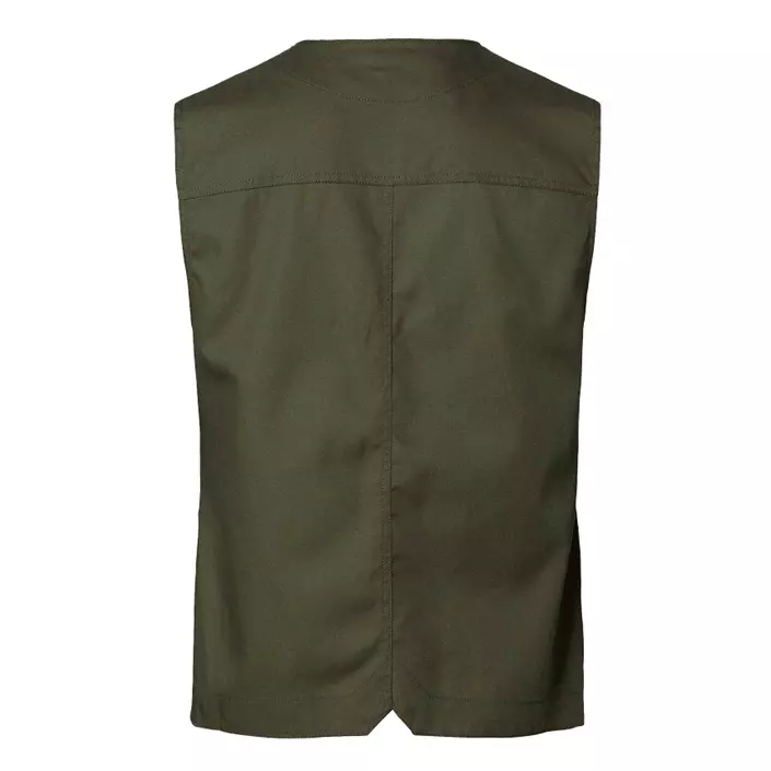 Segers 6013 server waistcoat, Dark Olivegreen, large image number 2