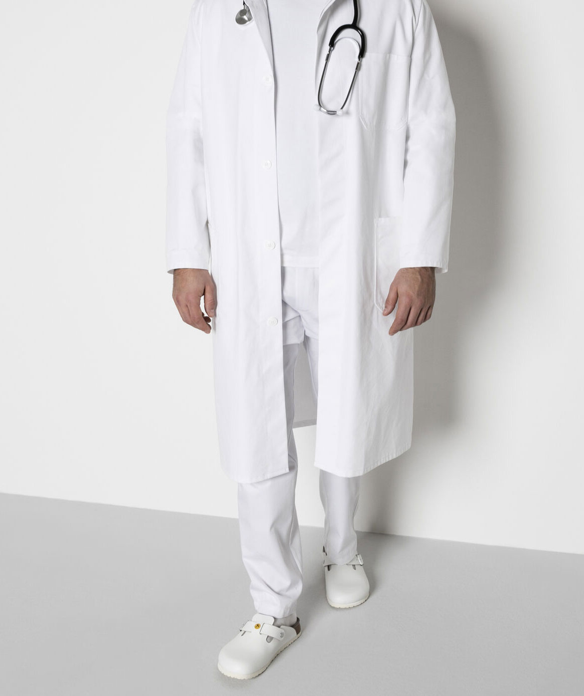 Birkenstock Boston ESD Regular Fit sandaler, Hvid, large image number 2