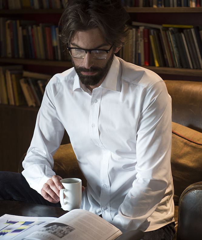 Clique Clark shirt, White, large image number 1