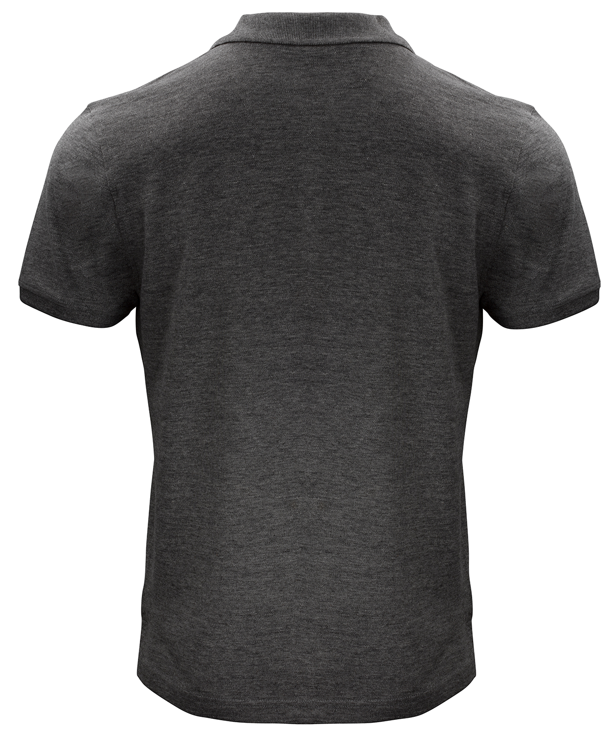 Clique Classic polo T-skjorte, Anthracite melange, large image number 2