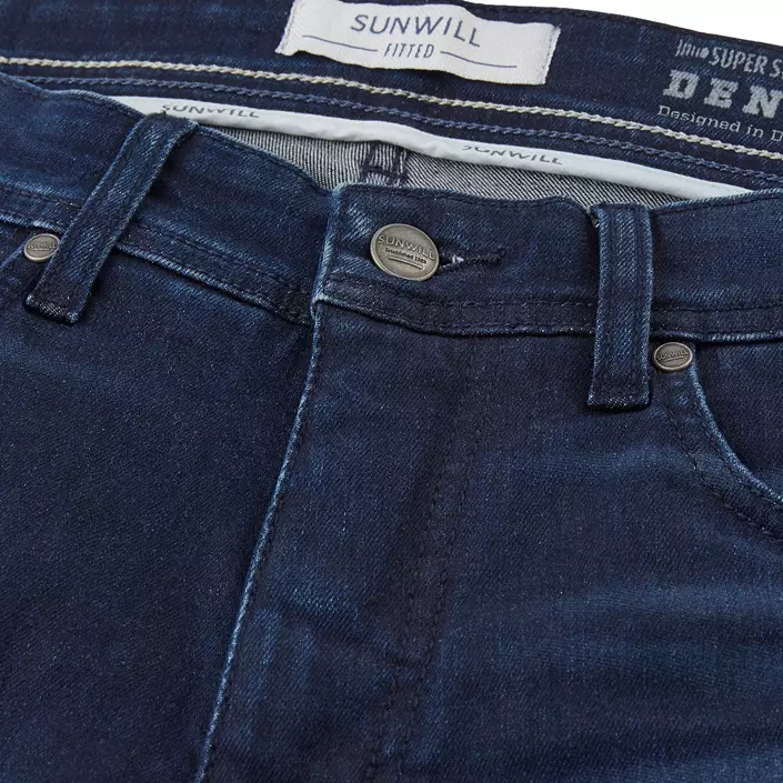 Sunwill denimshorts, Navy, large image number 2