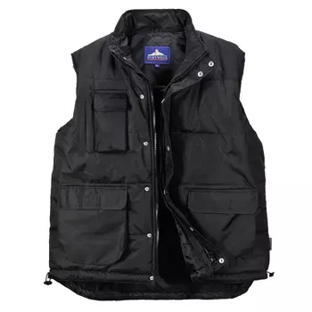 Portwest quilted vest, Black