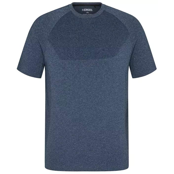 Engel X-treme T-shirt, Blue ink melange, large image number 0