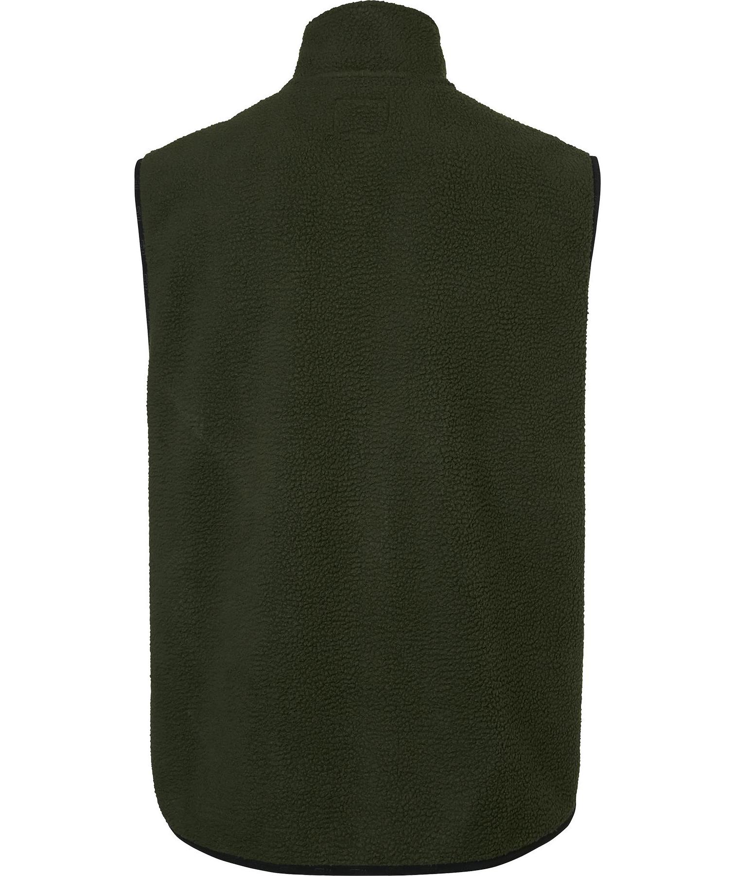 South West Seth fleece vest, Dark olive 