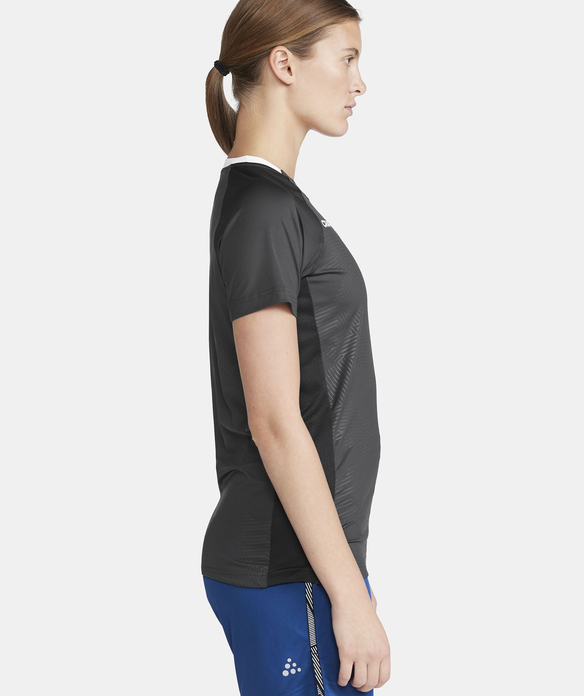 Craft Premier Solid Jersey women's T-shirt, Asphalt, large image number 7