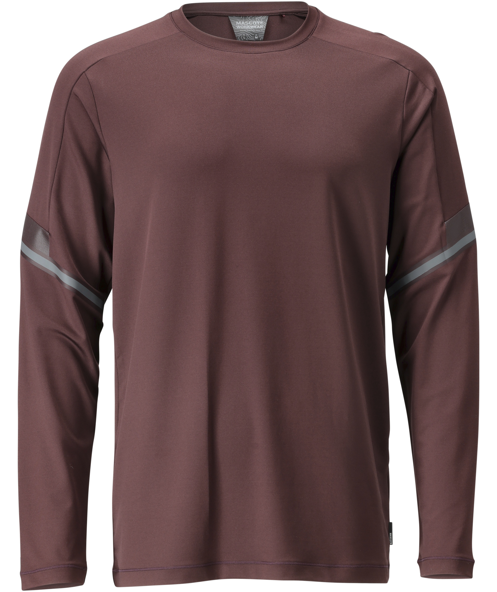 Mascot Customized long-sleeved T-shirt, Bordeaux, Bordeaux, swatch