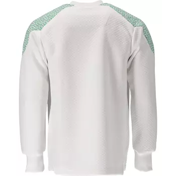 Mascot Food & Care Premium Performance HACCP-approved sweatshirt, White/Grassgreen