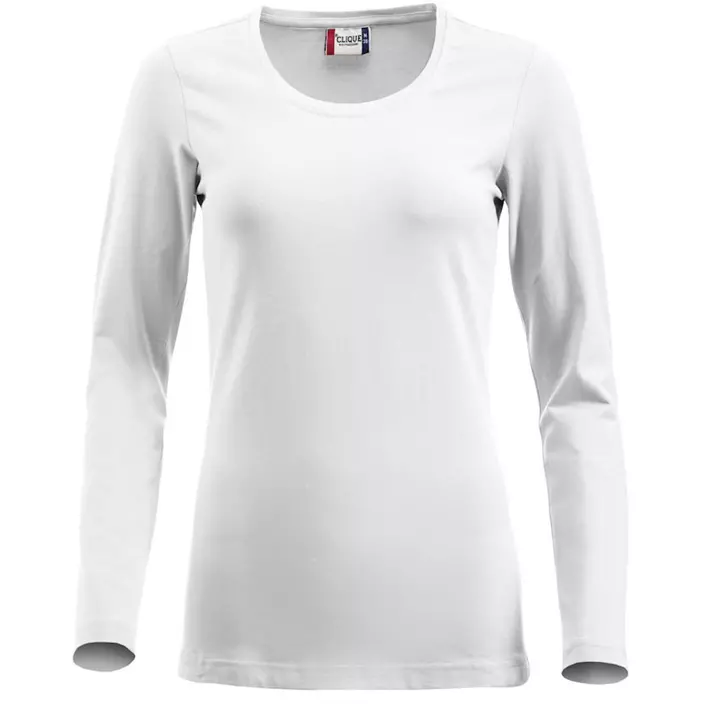 Clique Carolina long-sleeved women's T-shirt, White, large image number 0
