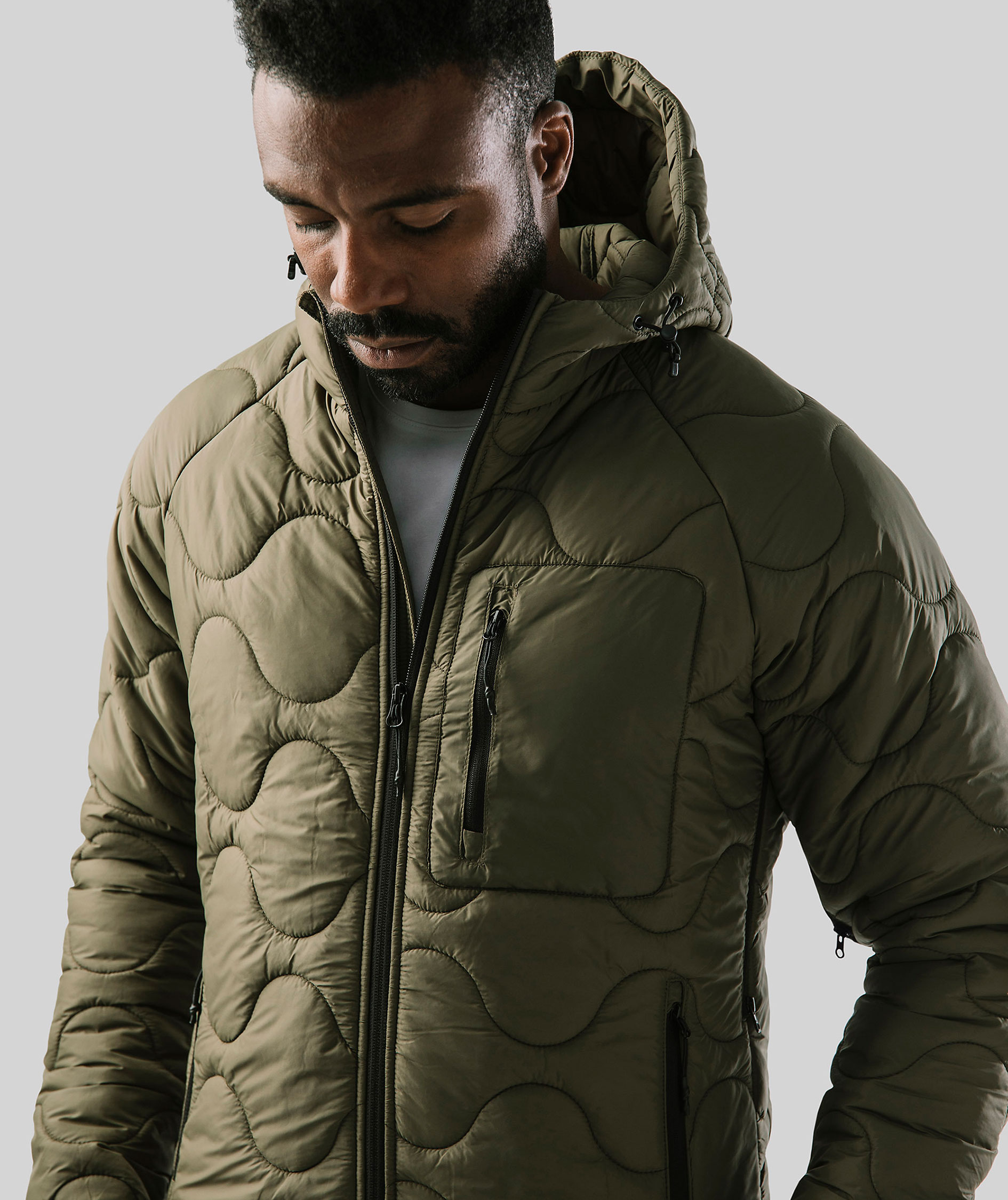 Matterhorn Hannold quilted jacket, Olive