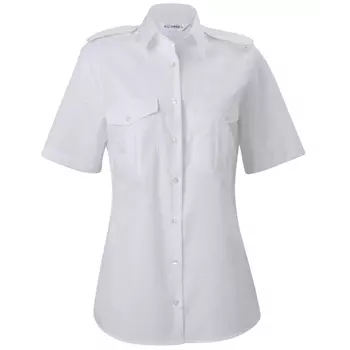 Kümmel Lisa Classic fit women's short-sleeved pilot shirt, White