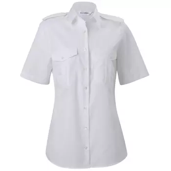 Kümmel Lisa Classic fit women's short-sleeved pilot shirt, White