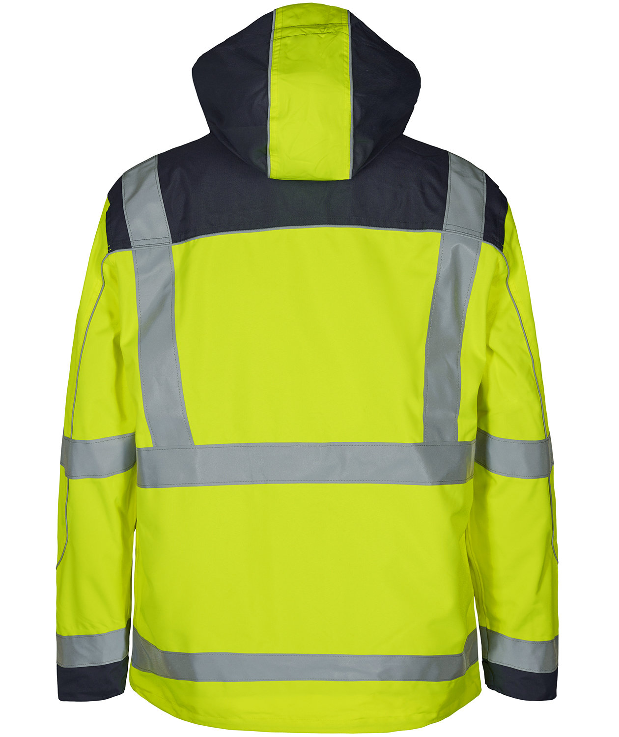 Engel Safety shell jacket, Hi-vis Yellow/Marine