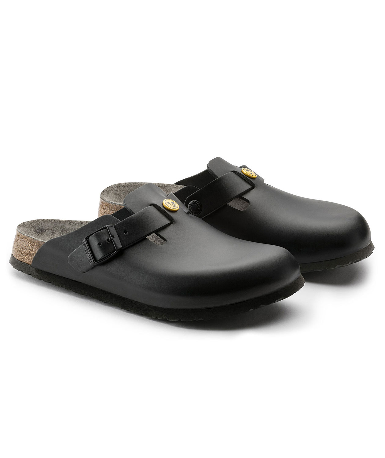 Birkenstock Boston ESD Regular Fit sandals, Black, large image number 4