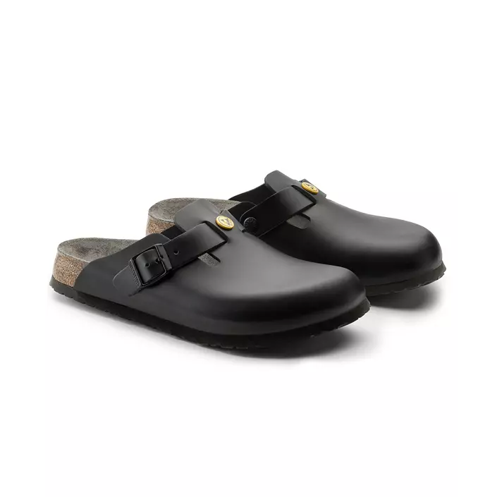 Birkenstock Boston ESD Regular Fit sandals, Black, large image number 4