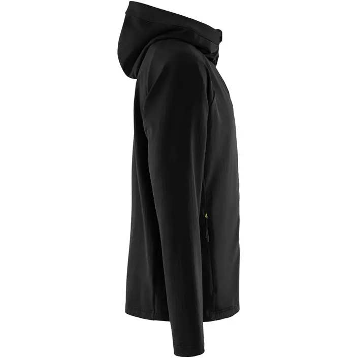 Fristads cardigan 7871 GTD full stretch, Sort, large image number 4