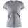 Craft Essence slim dame T-skjorte, Mørkegrå Melange, Mørkegrå Melange, swatch