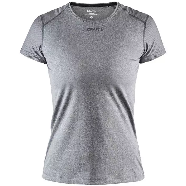 Craft Essence slim women's T-shirt, Dark Grey Melange, large image number 0