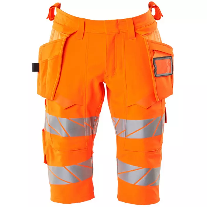 Mascot Accelerate Safe craftsman shorts Full stretch, Hi-vis Orange, large image number 0