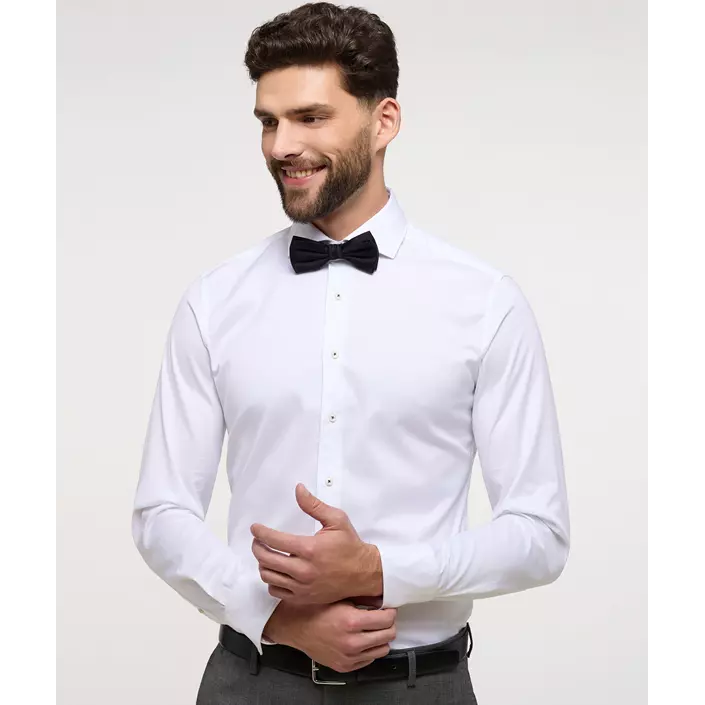 Eterna Soft Tailoring slim fit skjorte, Off White, large image number 1