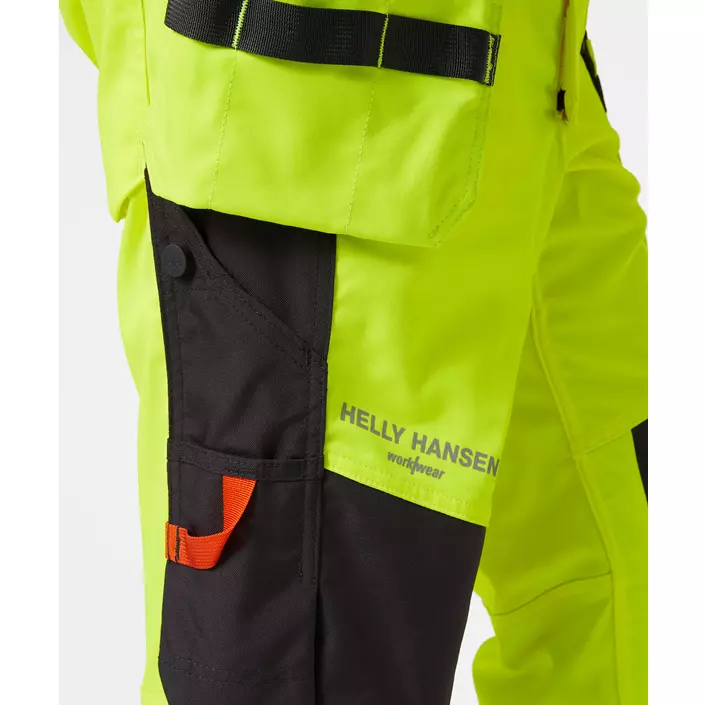 Helly Hansen Alna 2.0 bib and brace, Hi-vis yellow/charcoal, large image number 6