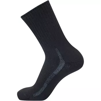 Worik S29 Merino Heavy socks with merino wool, Black