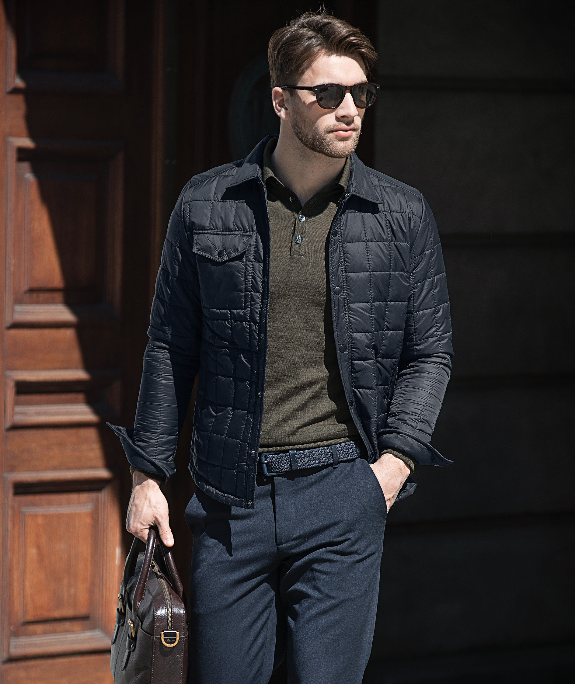 Nimbus Brookhaven quilted jacket, Midnight Blue, large image number 5