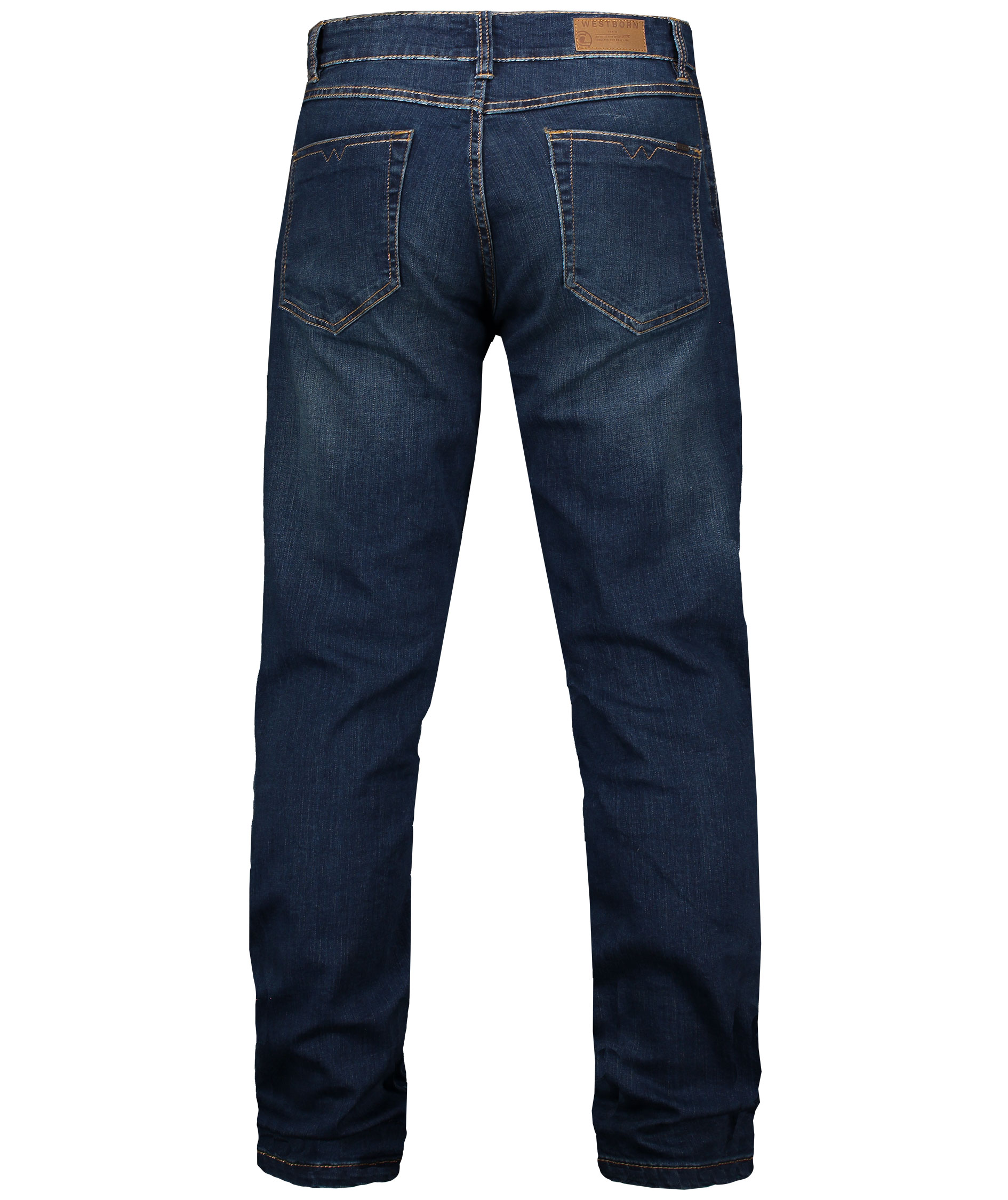 Westborn Regular Fit jeans, Denim blue washed, large image number 2