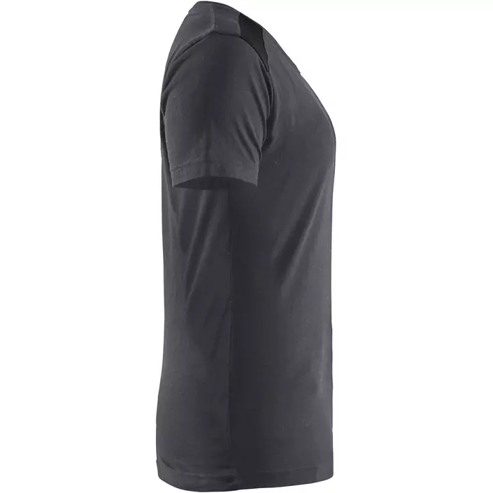 Blåkläder dame T-shirt, Mellemgrå/sort, large image number 3