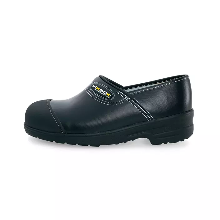 HKSDK S96 safety clogs with heel cover S3, Black, large image number 0