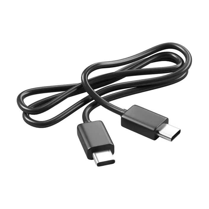 Hellberg USB-C Laddkabel, Svart, Svart, large image number 0