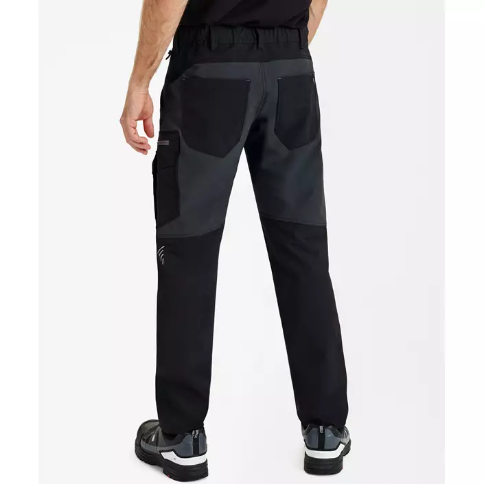 Engel Entire servicebyxa full stretch, Black/Anthracite Grey, large image number 4