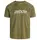 Zebdia sports tee logo T-shirt, Army Green, Army Green, swatch