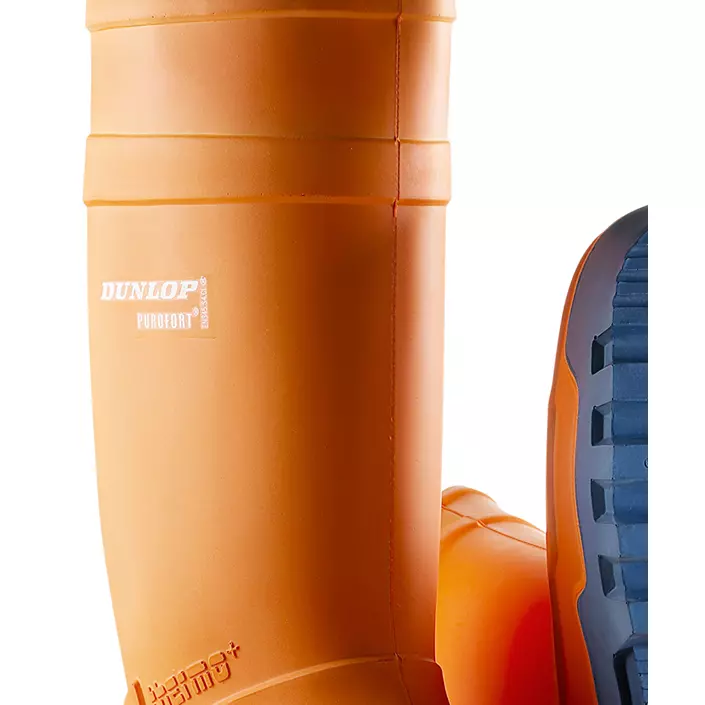 Dunlop Purofort Thermo+ safety rubber boots S5, Orange, large image number 2