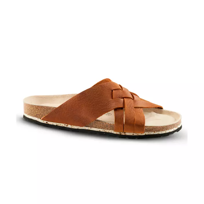 Sanita Capri Bio women's sandals, Chestnut Brown, large image number 0