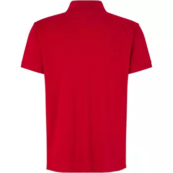 ID Stretch Poloshirt, Rot