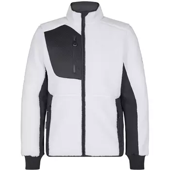 Engel X-treme fibre pile jacket, White/Antracite