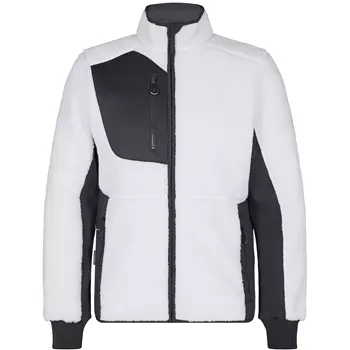 Engel X-treme fibre pile jacket, White/Antracite