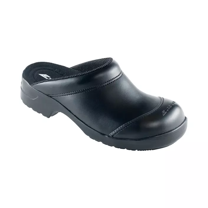 Euro-Dan Flex safety clog without heel cover SB, Black, large image number 0