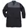 Fristads Icon lap coat, Black/Grey, Black/Grey, swatch