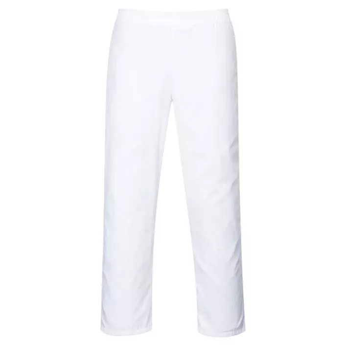 Portwest chefs/baker trousers, White, large image number 0
